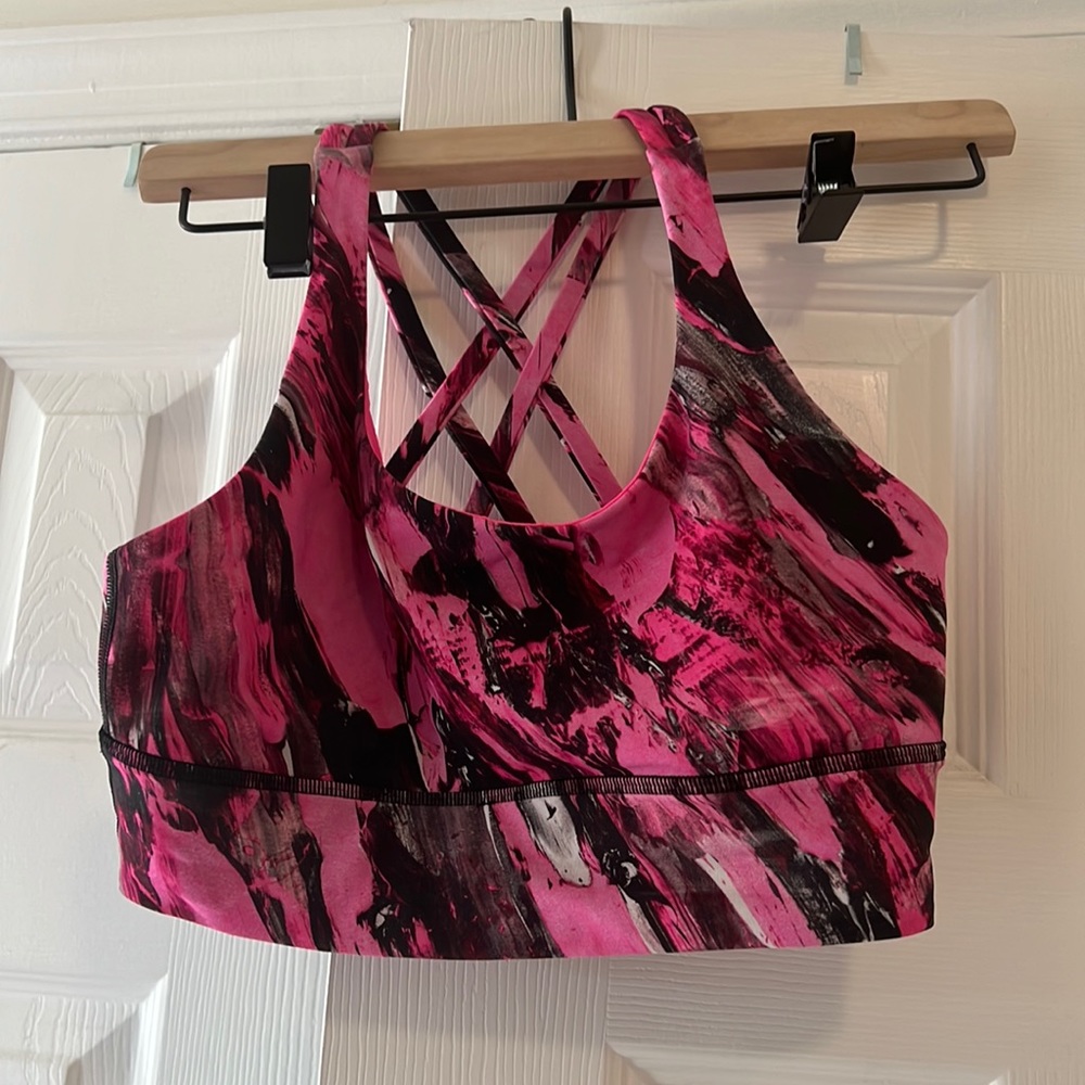 Pink and black marble Energy Longline